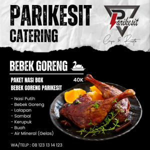 PAKET NASI BOX - Bebek Goreng Parikesit (Dus)