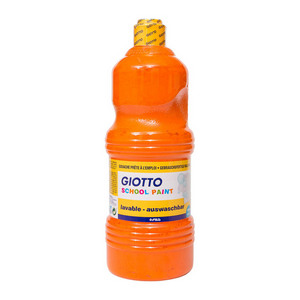 School Paint GIOTTO 1000 ml: Orange