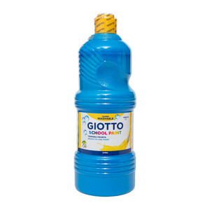 School Paint GIOTTO 1000 ml: Cyan