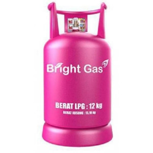 Tabung GAs LPG Plus isi 12 kg (bright gas)