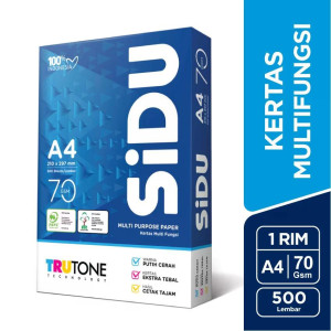 Kertas HVS A4 70 GSM SIDU