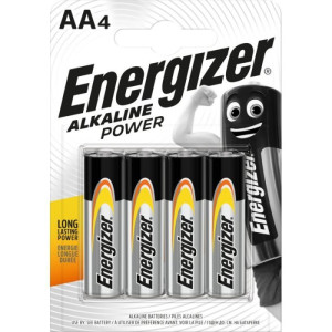 Baterai Energizer Alkaline Power AA  Isi 4 pcs