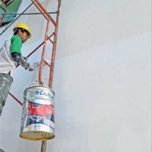 Pengecatan Tembok Lama Exterior 1 m2