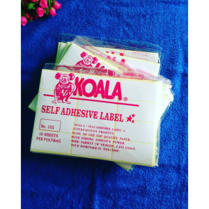 Kertas Label Koala