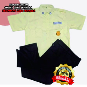 SETELAN SERAGAM KEAMANAN SEMARANG JAYA PERKASA DAN SMART JAYA PERKASA