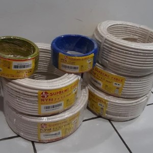Kabel NYM Supreme 2x1,5 mms 50 Panjang meter