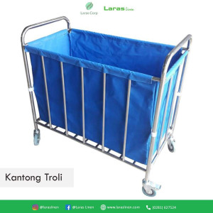 KANTONG TROLI LINEN UKURAN 50 X 50 X 78 CM