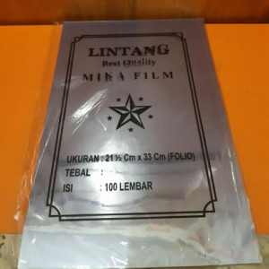 Plastik Mika Ukuran F4