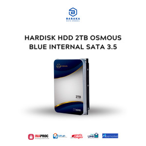 Hardisk Hdd 2TB Osmous Blue Internal Sata 3.5