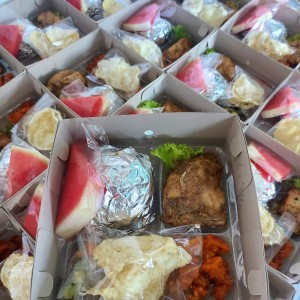 Nasi Box Simple