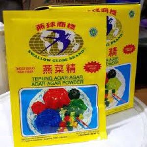 Agar-agar Swallow Warna Bening