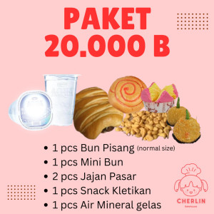 SNACK BOX ROTI PAKET 20.000 B - Cherlin Bakery