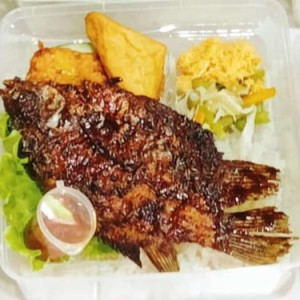 Nasi Box Ikan Bakar
