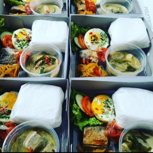 Nasi Box #6 Telur dan Tahu Balado