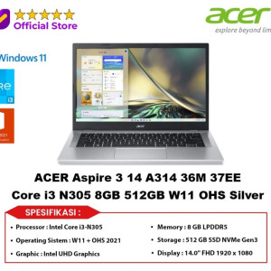 ACER Aspire 3Spin 14 (A3SP14-31PT)