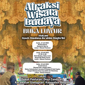 Jasa Penyelenggaraan Acara Atraksi Wisata Budaya Buka Luwur 2025