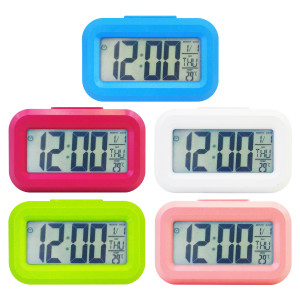 AC-2209 Jam Sensor Cahaya Jam Sznooze Kecil Light Digital Alarm