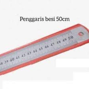 Penggaris Besi 50 Cm