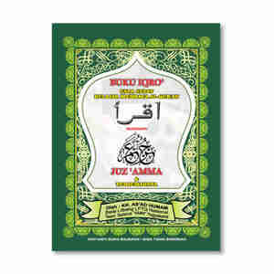 Buku Iqro Plus Juz Amma Besar Soft Cover Kertas CD