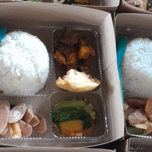 Nasi Kotak Capcay