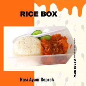 Rice Box Ayam Geprek