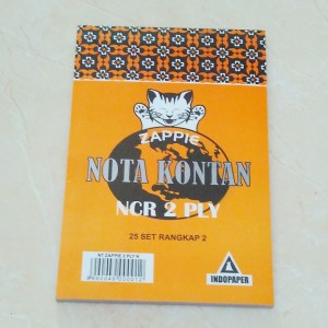 Nota Kontan Merek Zappie 2 ply