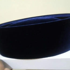 Peci Songkok Hitam Bludru Custom