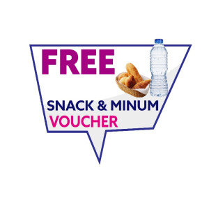 Refresment snack & air mineral event