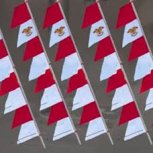 Umbul umbul merah putih 5mtr