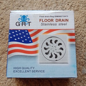 Saringan Got Stainless Model Mangkok Floor Drain Merk GRT