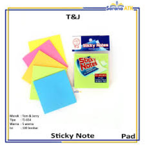 Sticky Notes warna warni merk Tom & Jerry