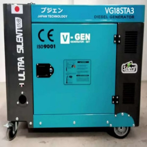 GENSET 15 KVA DAN INSTALASI
