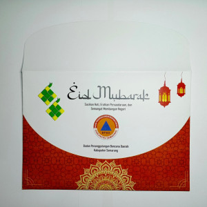 Kartu Lebaran Beramplop