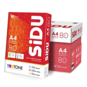KERTAS HVS Uk. 80 Gsm Merk Sidu
