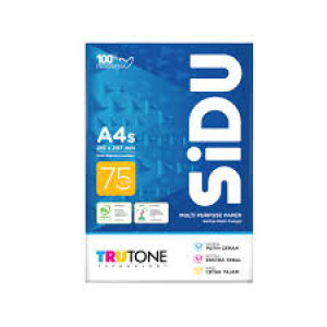 Kertas HVS A4 merk SIDU