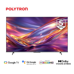 POLYTRON Smart Google TV 4K UHD 43 Inch PLD 43UG5059