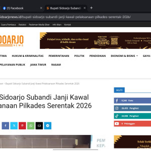 Display Banner Website Sidoarjonews.id