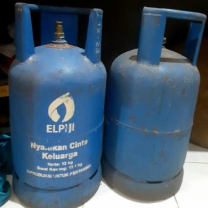 Gas LPG 12 Kg biru