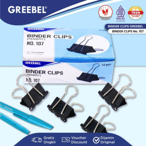 Binder Clip No.107 GREEBEL