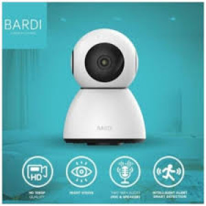 CCTV BARDI INDOOR PTZ SMART IP CAMERA 5MP 1080P (CAMERA JARAK JAUH DAN KOMUNIKASI 2 ARAH) + PENYIMPANAN MICROSD 64GB