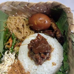 Sego berkat khas wonogiri