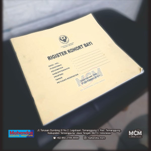 BUKU/ BLANGKO HVS A3 + COVER BC ISI 50 LEMBAR