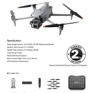 DJI ENT Drone Matrice 4 Enterprise - Training dan Sertifikasi