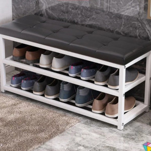 Rak sofa sepatu besi merek kotakin