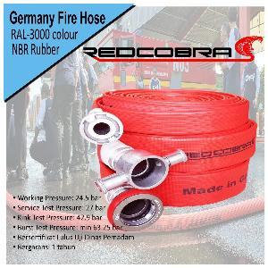 SELANG RUBBER REDCOBRA TEK TINGGI 2,5"X30M WP 24,5 BAR