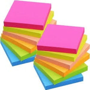 Post It / Sticky Notes (Uk. 3 x 3 Inch, 5 Pad)