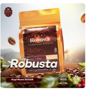 Kopi Bubuk Robusta Premium 150 gr