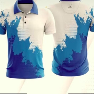 Kaos Kerah Polo Printing Kalenji