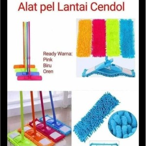 Alat Sapu Pel Lantai Cendol Microfiber