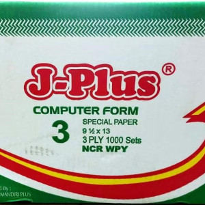 J - Plus Continuous Form 9,5 x 13,3 ply ncr